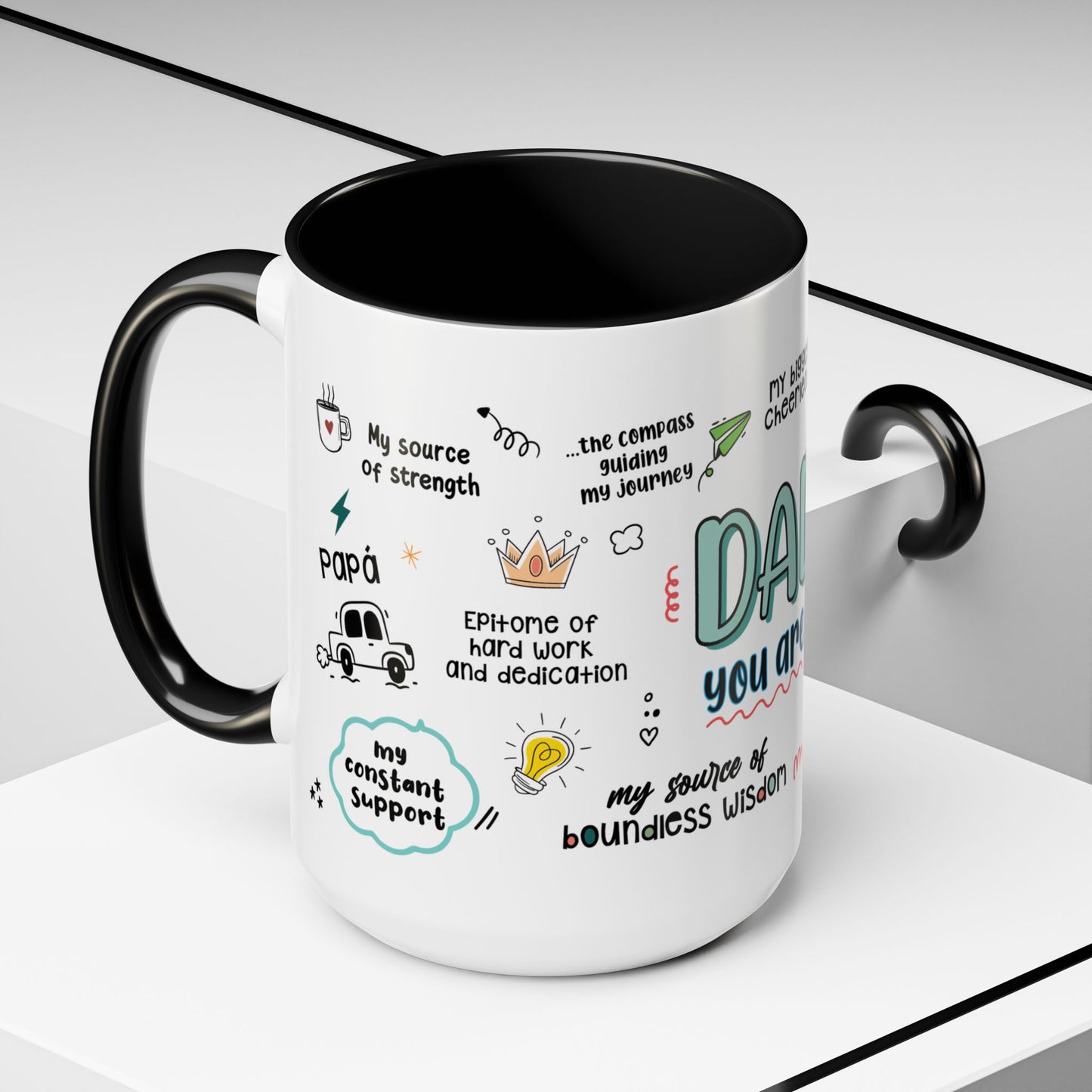 Best Dad Coffee Mug 11 oz 15 oz Father's Day Gift Birthday