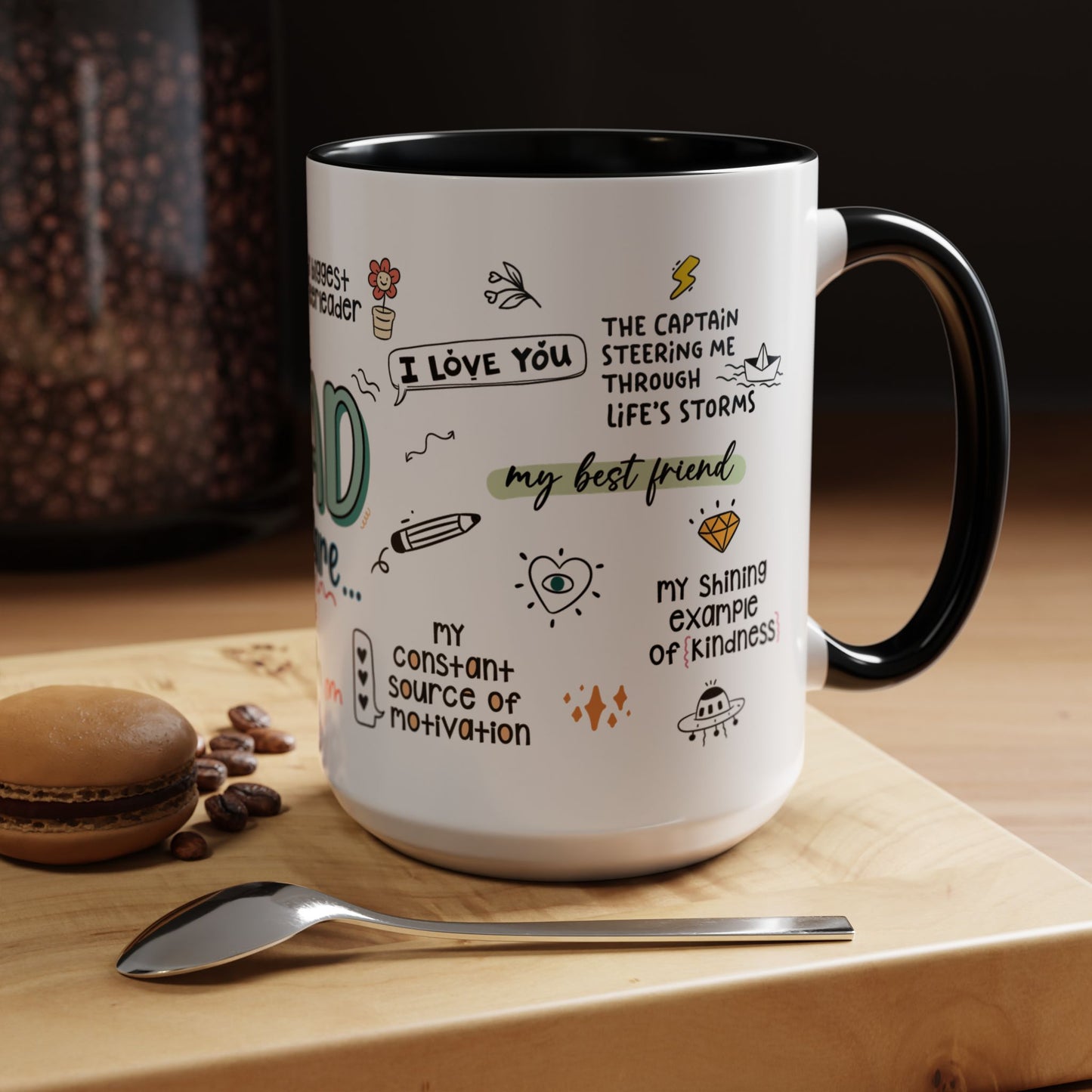 Best Dad Coffee Mug 11 oz 15 oz Father's Day Gift Birthday