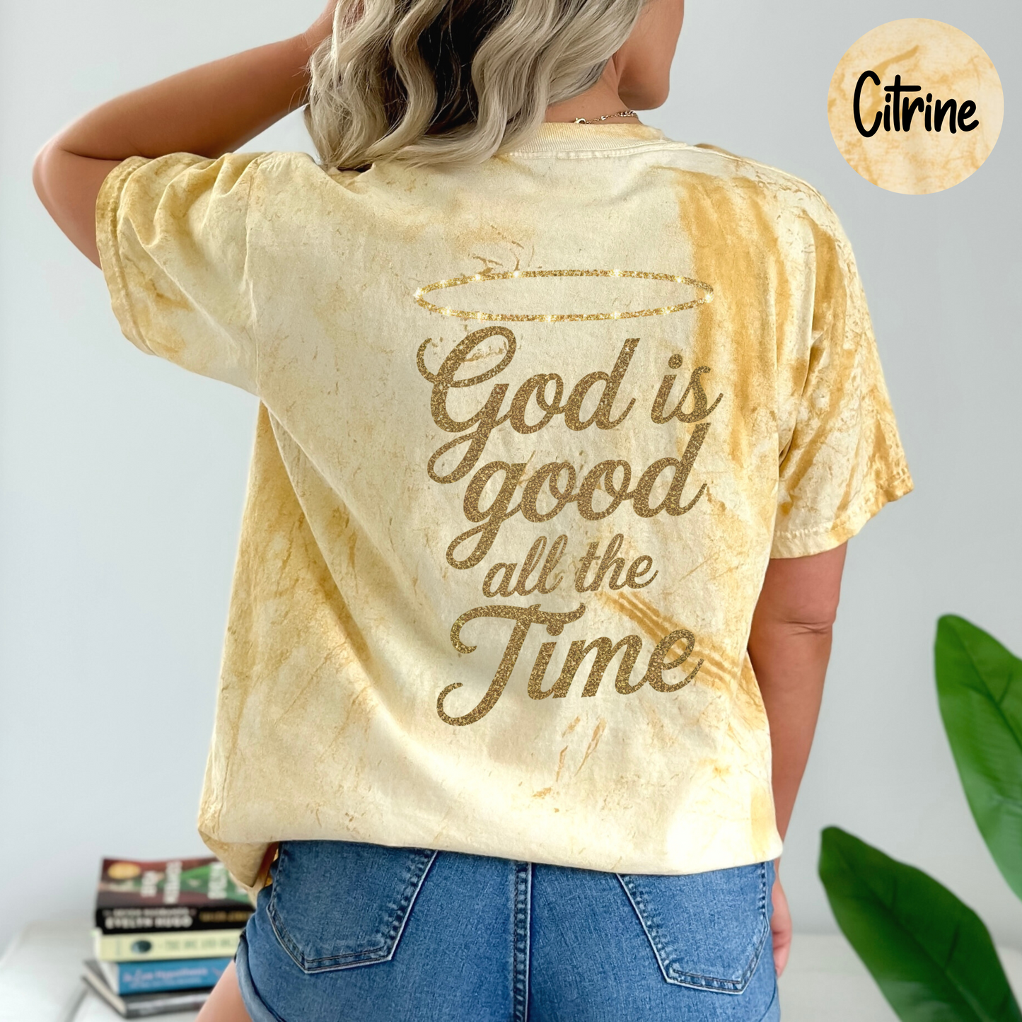 ORIGINAL God Is Good All The Time Women's Comfort Colors Color Blast T-Shirt
