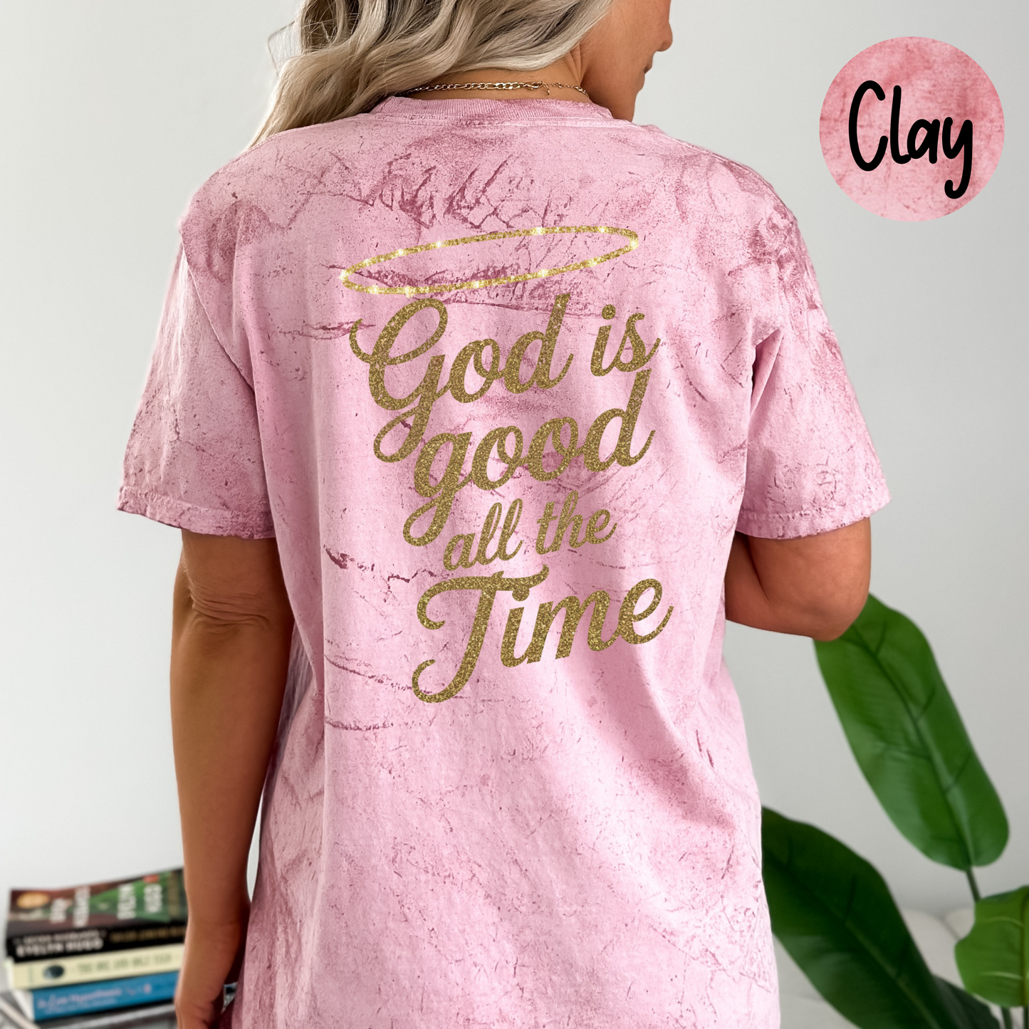 ORIGINAL God Is Good All The Time Women's Comfort Colors Color Blast T-Shirt