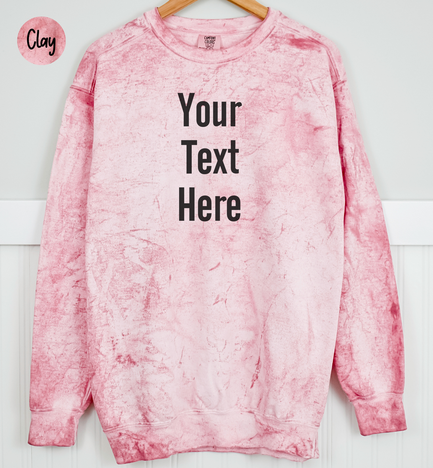 Custom Text Sweatshirt, Customized Text Sweatshirt, Make Your Own Sweatshirt, Your Text