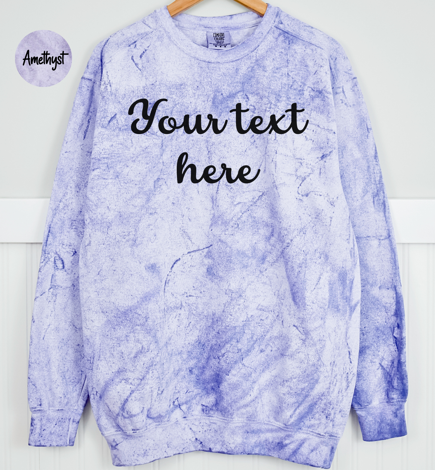 Custom Text Sweatshirt, Customized Text Sweatshirt, Make Your Own Sweatshirt, Your Text