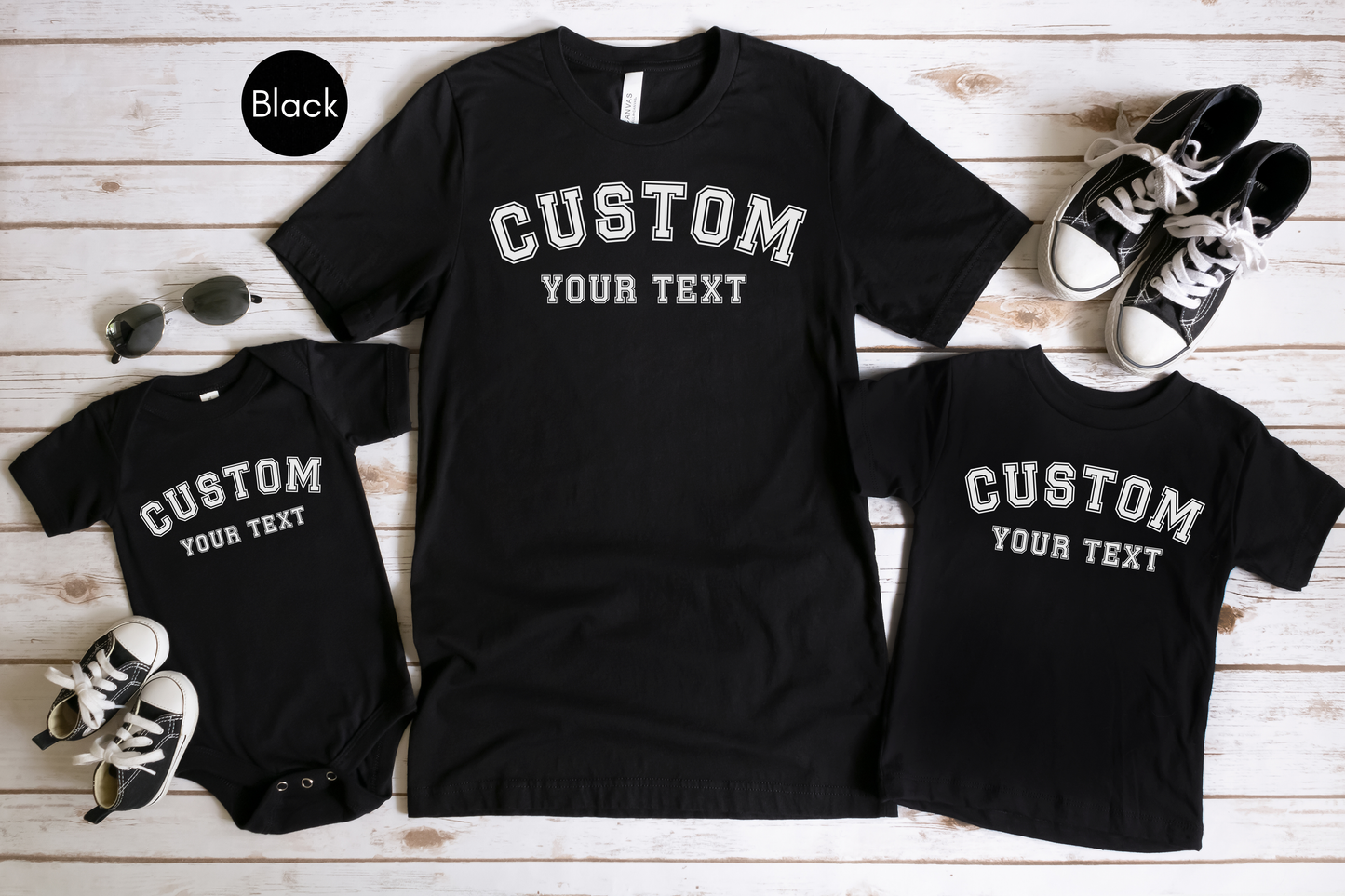 Custom text Shirt, Family Personalized text Shirt, Custom Shirt for Women, Custom Shirt for Men, Make Your Own Shirt, Your Text