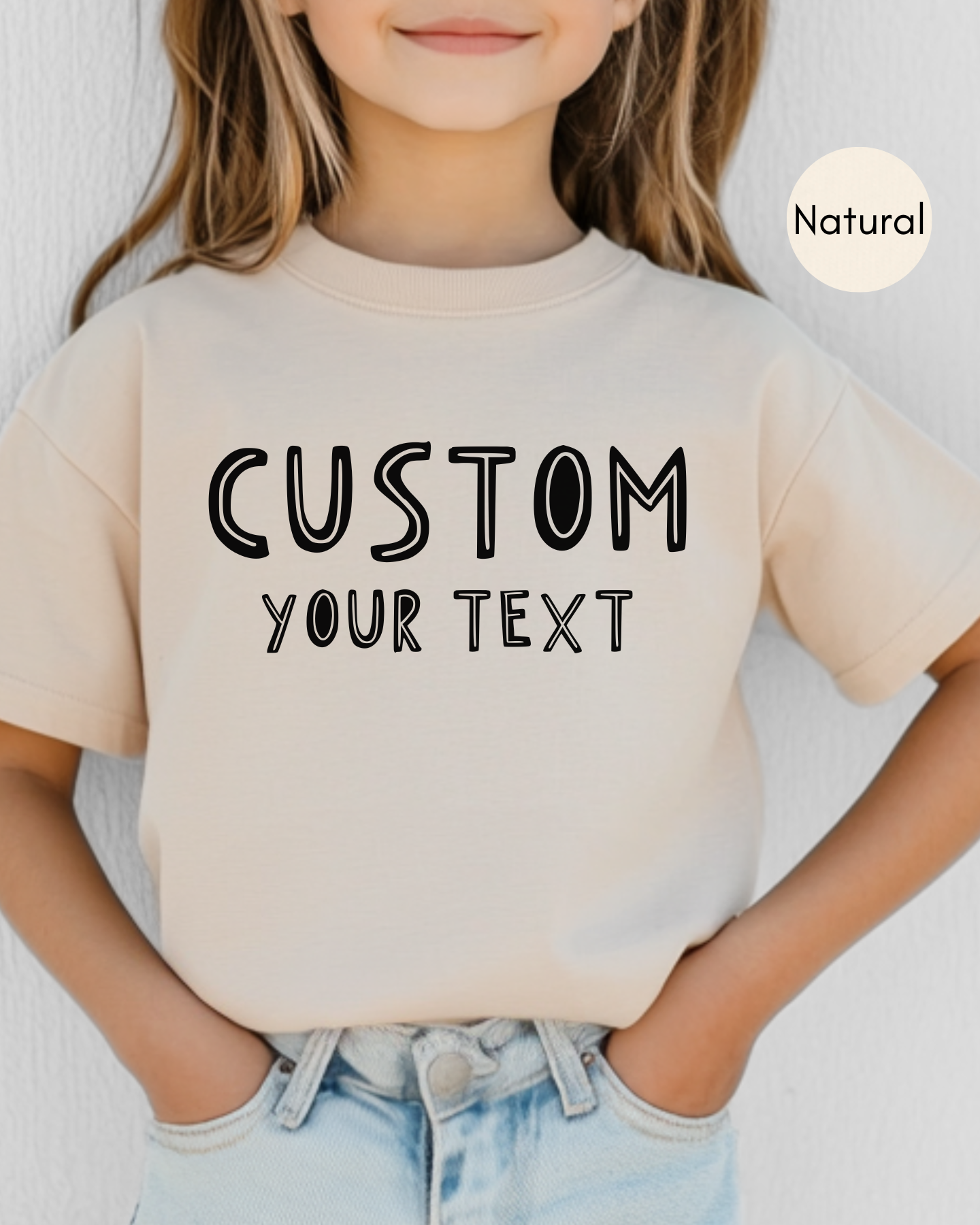 T-shirt personnalisé pour jeunes, T-shirts personnalisés pour jeunes, T-shirt personnalisé pour jeunes, Créez votre propre t-shirt, Votre texte