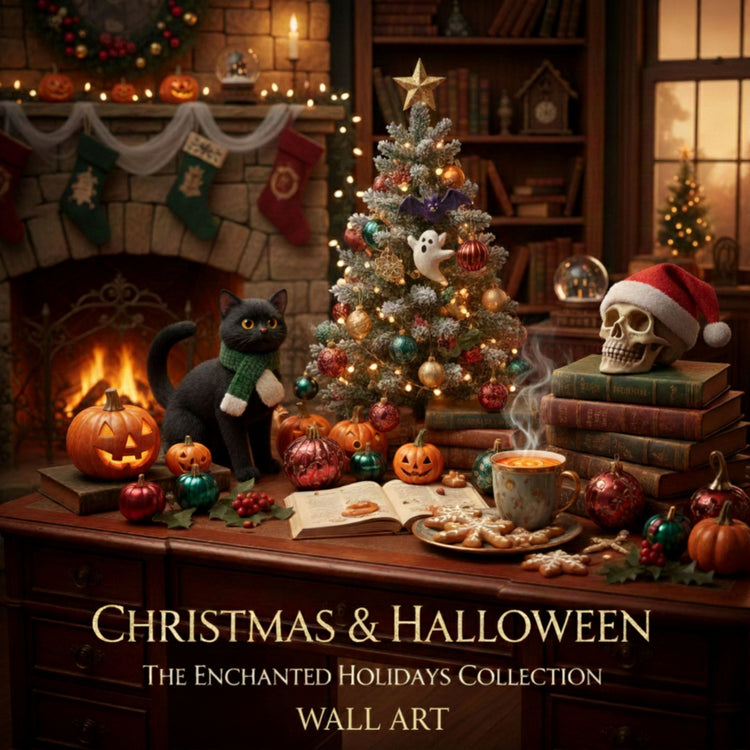 Christmas & Halloween Posters
