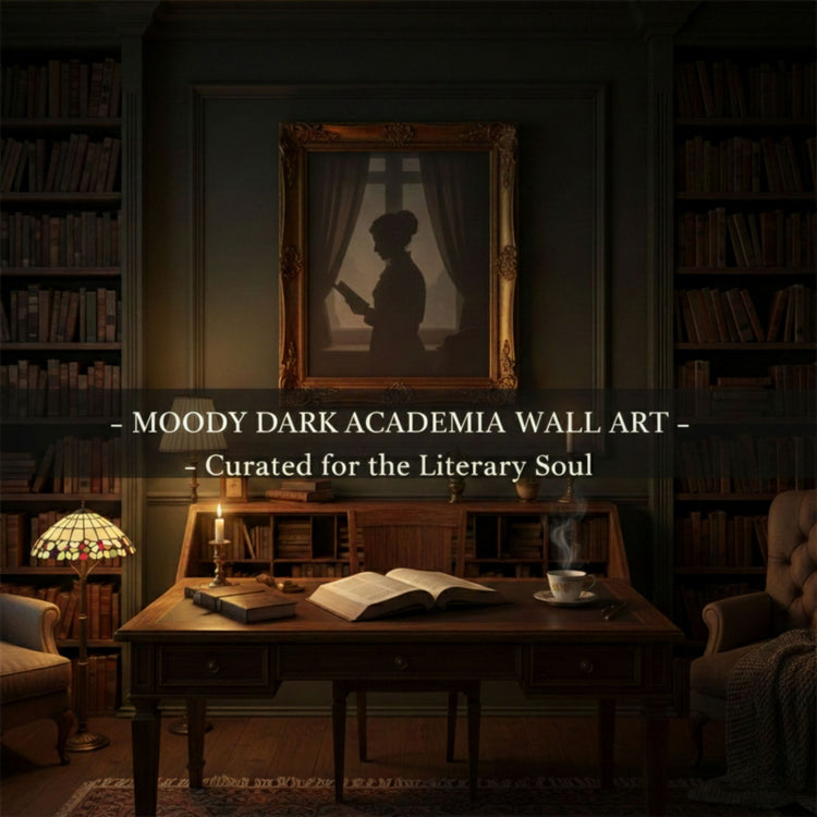 Moody Dark Academia Posters