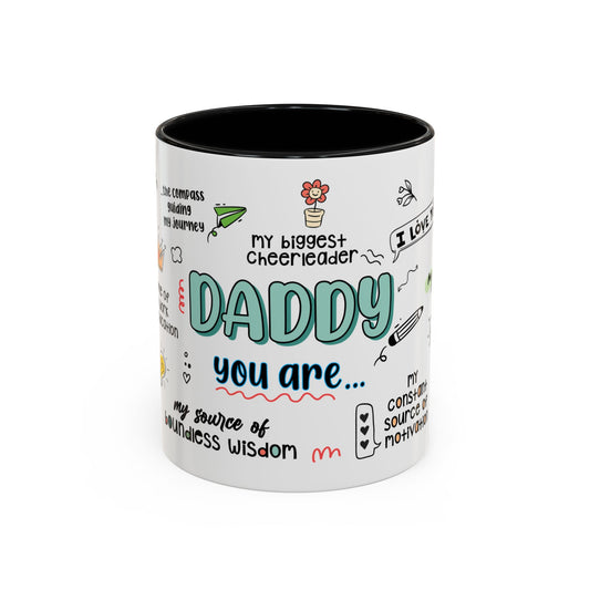 Best Daddy Mug Coffee Mug 11 oz 15 oz Gifts for Dad Father's Day Gift