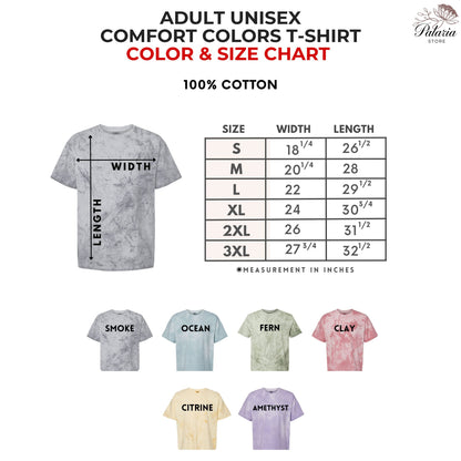 Be Kind Butterfly Comfort Colors T-Shirt, Botanical Shirt