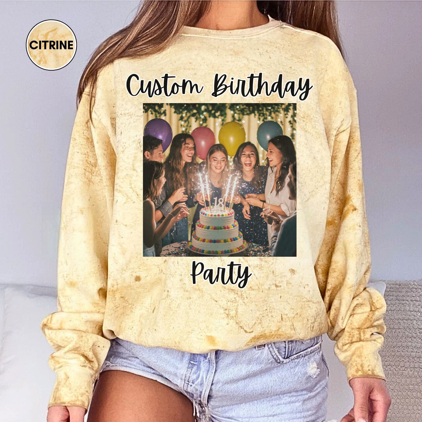 Sweat-shirt personnalisé avec texte et photo, Sweat-shirt personnalisé avec texte, Sweat-shirt photo personnalisé, Créez votre propre sweat-shirt, Votre photo