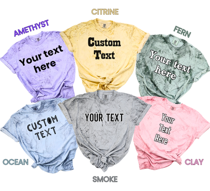Custom Text and Photo Shirt, Custom Text Shirt, Customized Photo Shirt, Make Your Own Shirt, Your Photo