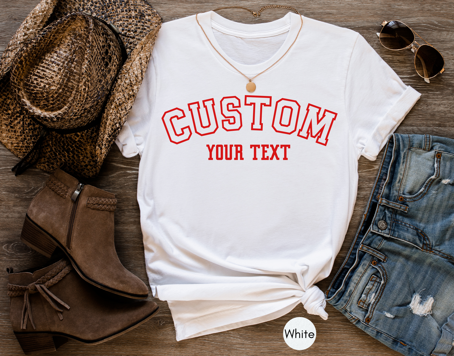 T-Shirt mit individuellem Text, Shirt mit individuellem Text, Gestalte dein eigenes Shirt, Individuelles Shirt für Frauen, Individuelles Shirt für Männer