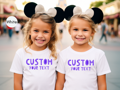 Personalized Youth T-shirt, Custom Youth T-Shirts, Custom Youth Shirt