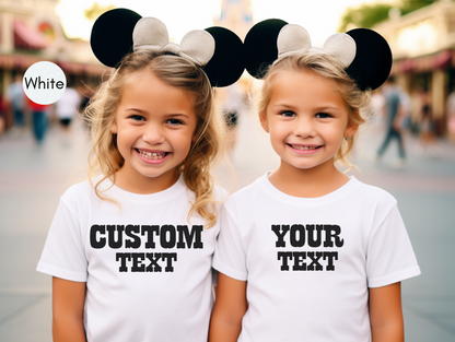 Personalized Youth T-shirt, Custom Youth T-Shirts, Custom Youth Shirt, Make Your Own Shirt, Your Text