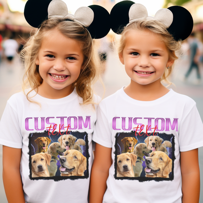 Personalized Family Matching T-Shirt, Custom Text Shirt, Custom Photo Shirt, Make Your Own Shirt, Your Text, Vacation Matching Tee, Group Outfits, Christmas Gift, Birthday Gift
