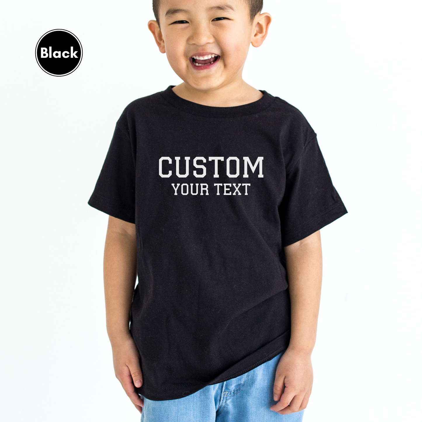 T-shirts jeunesse personnalisés, T-shirts jeunesse personnalisés, créez votre propre T-shirt, votre texte