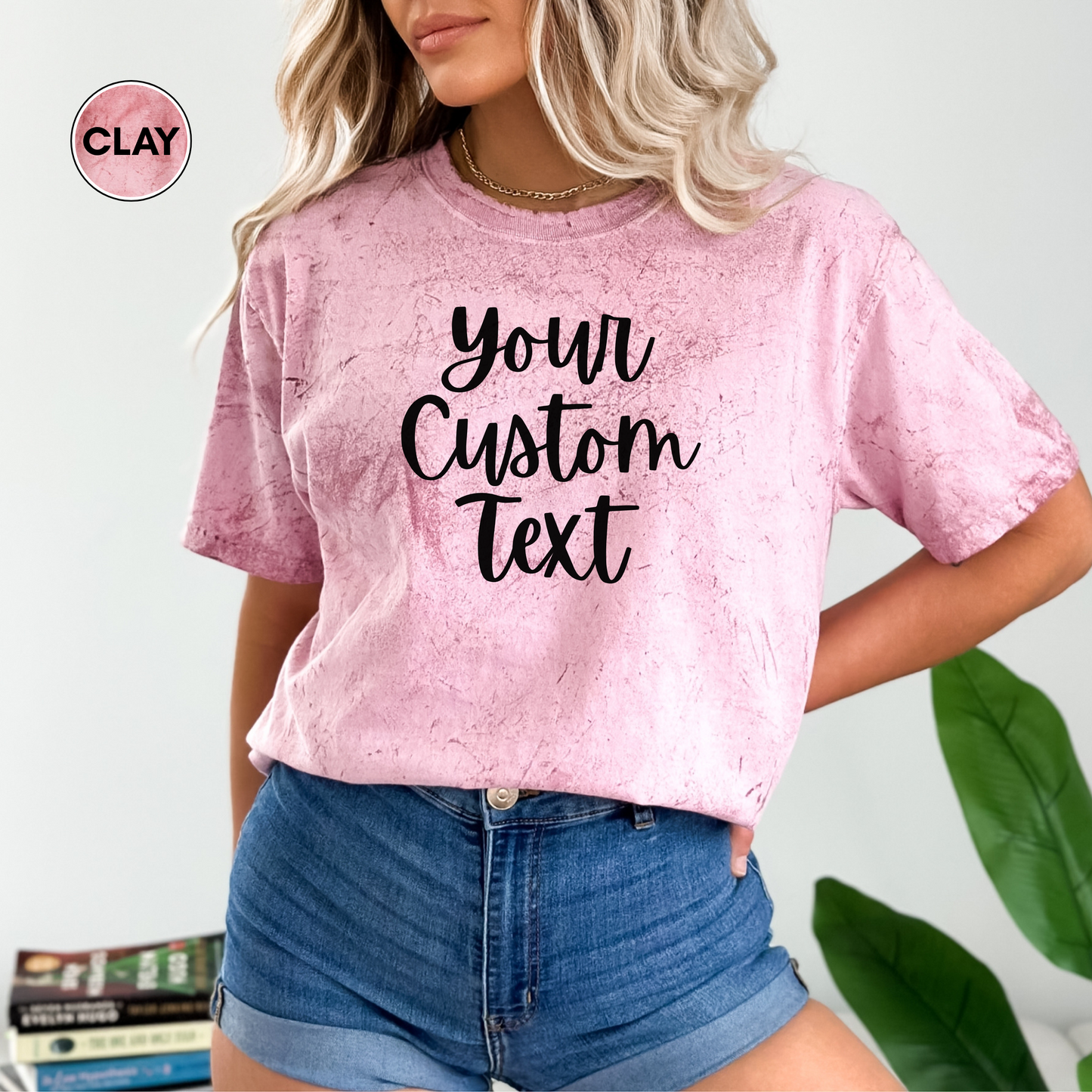 Comfort Colors Personalized Front or Back Photo and Text T-Shirt, Make Your Own Shirt, Personalized Photo Tshirt, Custom Vintage Tee