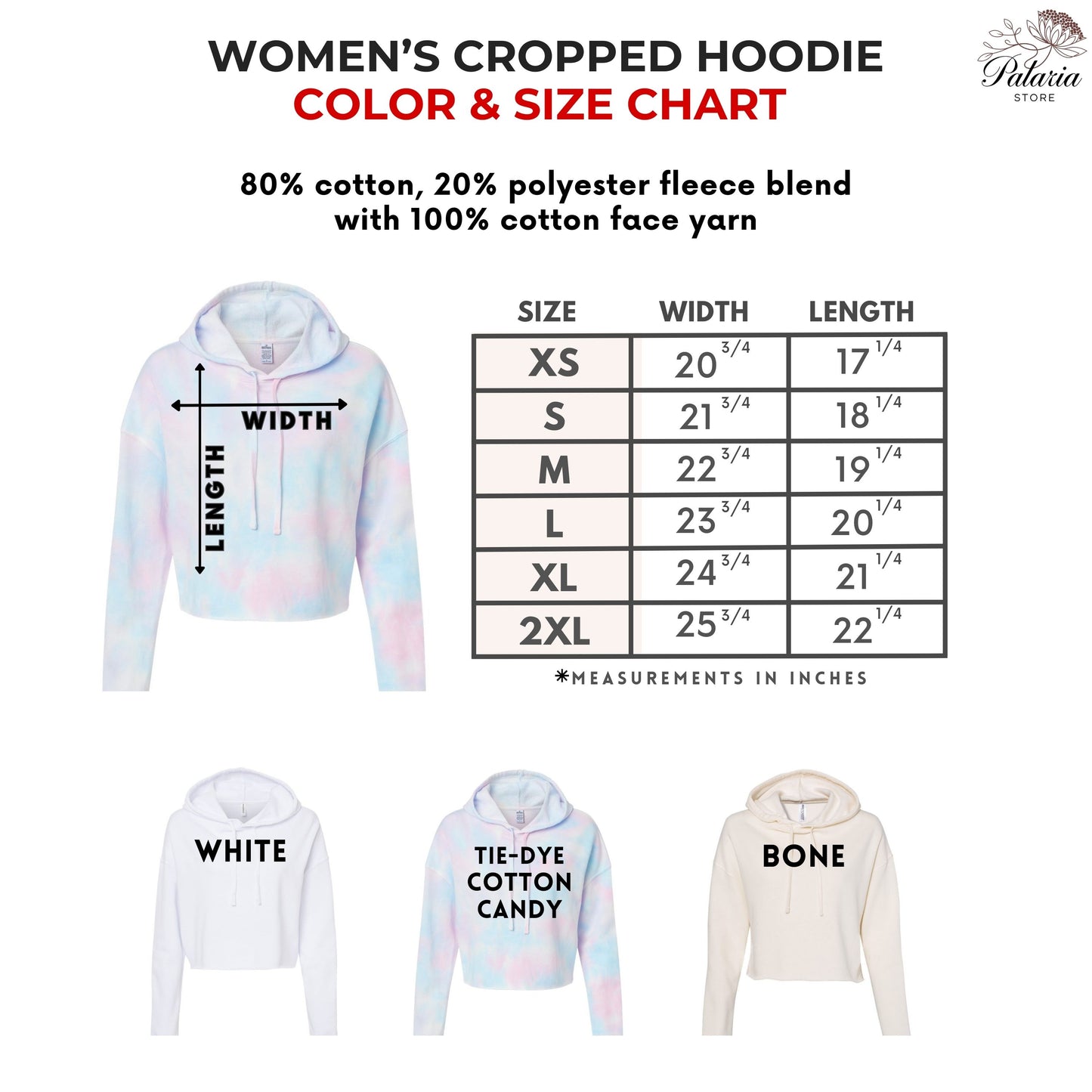 Personalized Cropped Hoodie for Women, Front and Back Custom Photo and Text Hoodie