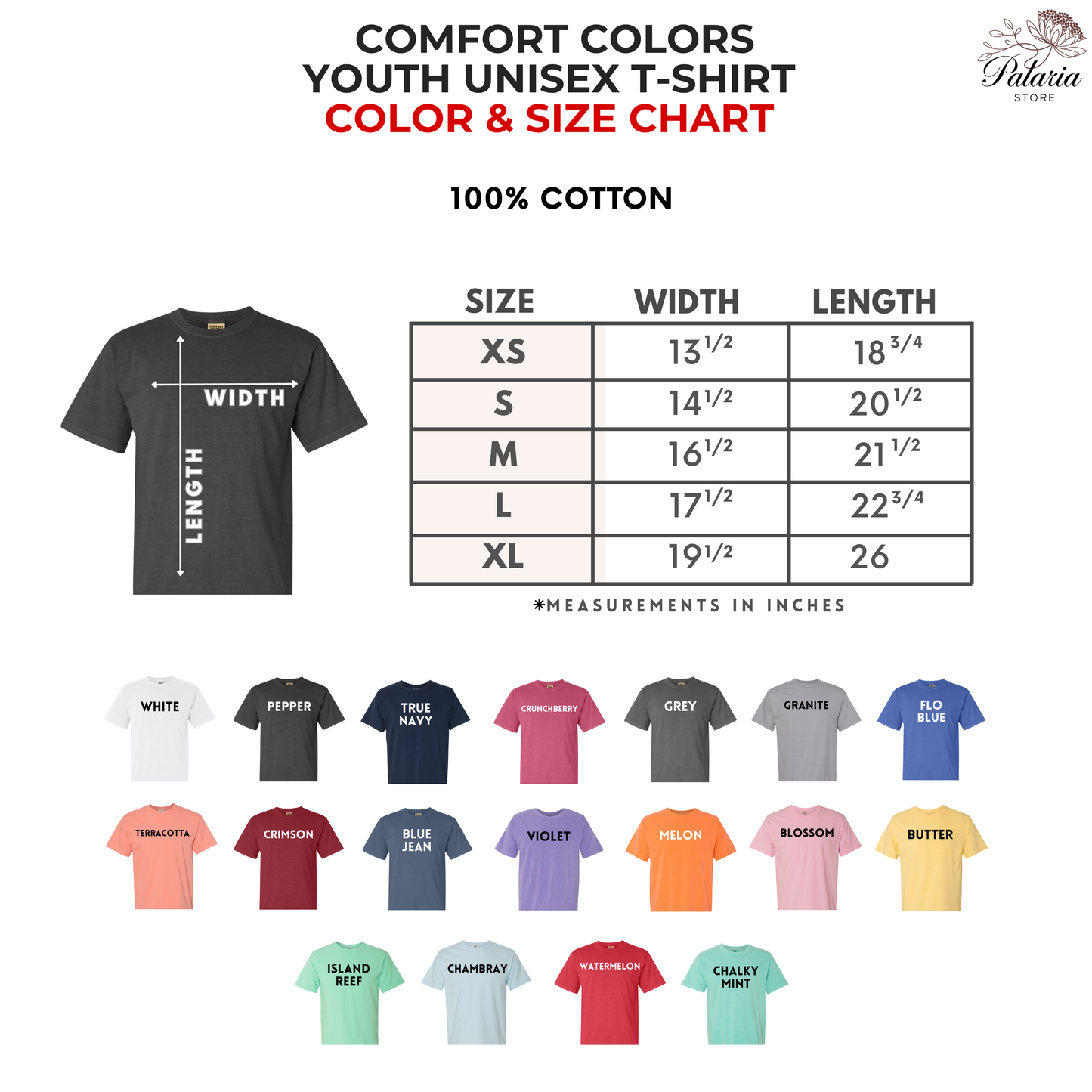 Personalized Front and Back Kids Comfort Colors T-Shirt, Family Matching Shirt, Custom Photo and Text Youth Shirt, Add Your Image Words Logo, Custom Photo Kids Tee