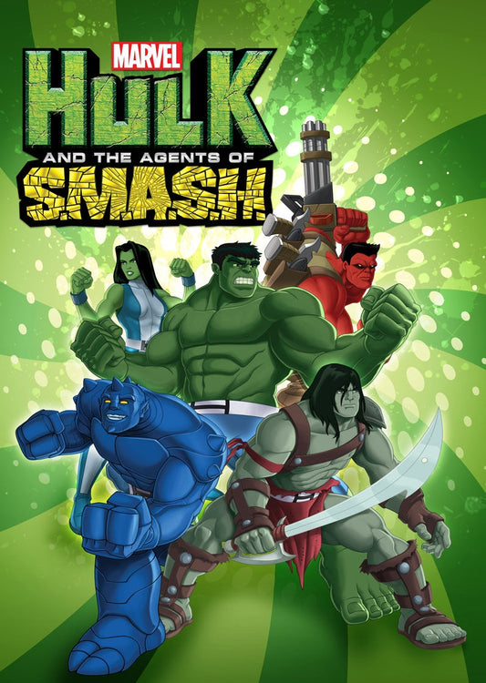 Hulk and the Agents of Smash animated complete series dvd