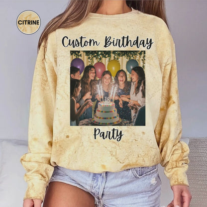 Benutzerdefiniertes Text-Sweatshirt, Benutzerdefiniertes Text-Sweatshirt, Machen Sie Ihr eigenes Sweatshirt, Ihr Text